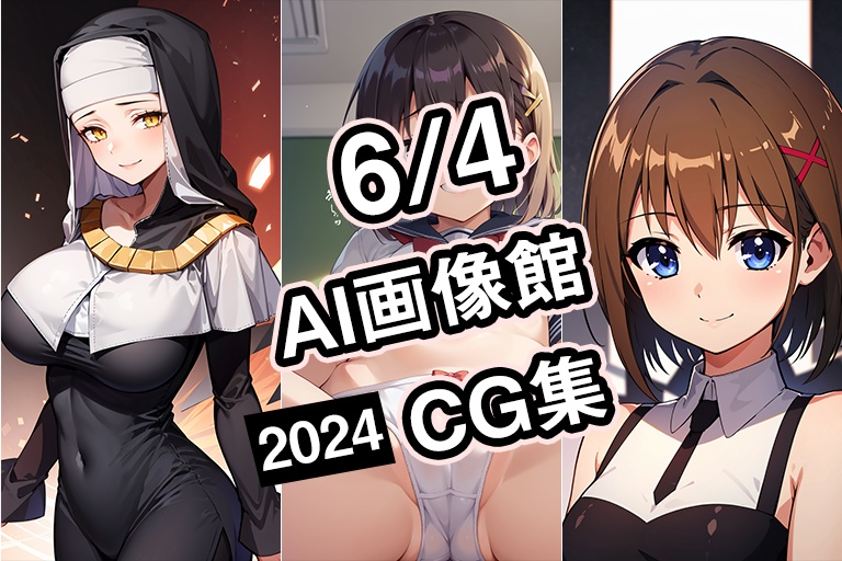 【6月4日】AI画像館CG集【2024】