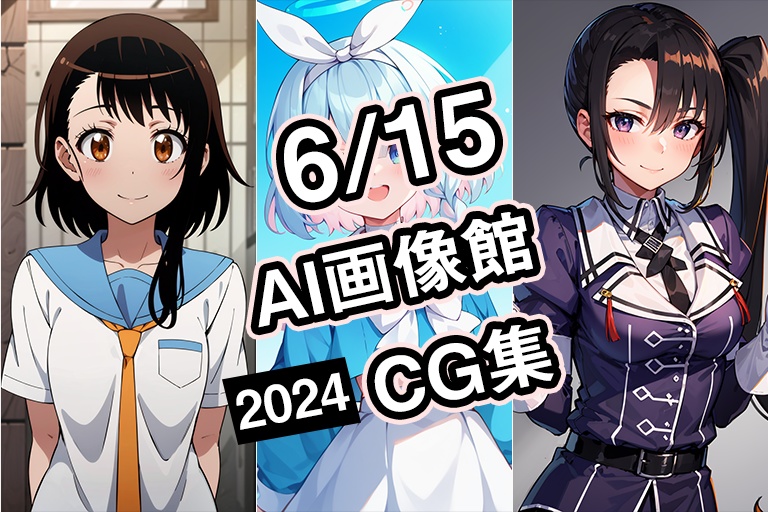 【6月15日】AI画像館CG集【2024】