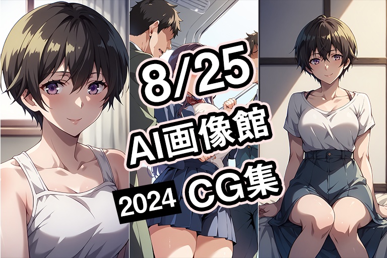 【8月25日】AI画像館CG集【2024】