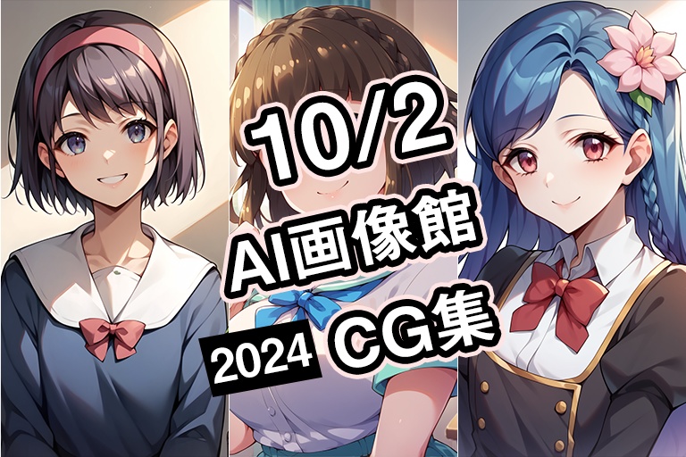 【10月2日】AI画像館CG集【2024】