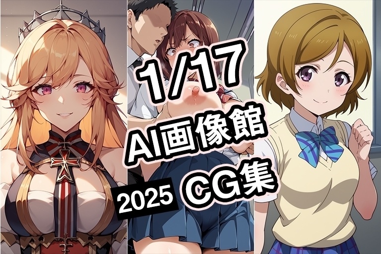 【期間限定】【1月17日】AI画像館CG集【2025】