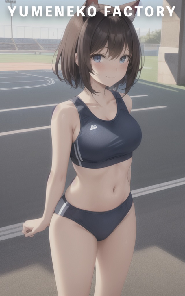 夢猫ちゃん - 陸上女子編