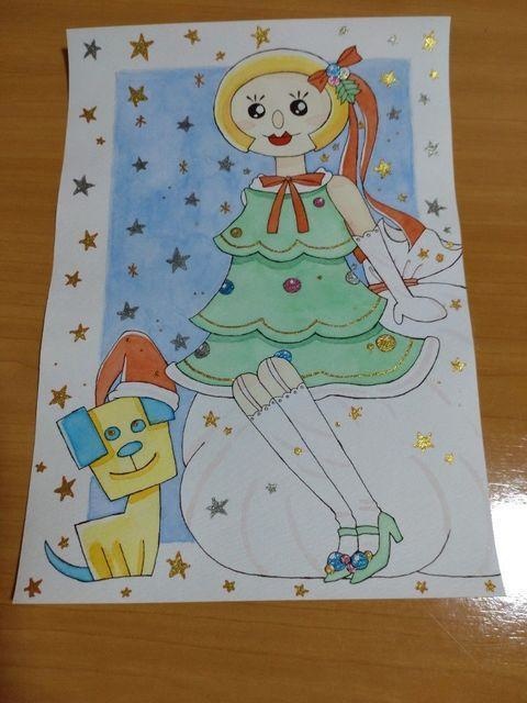 ハッチポッチステーション ファンアート ダイヤさん