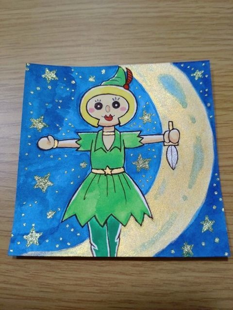 ハッチポッチステーション ファンアート ピーターパンダイヤさん