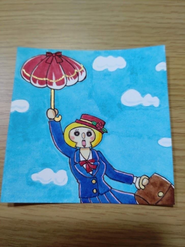 ハッチポッチステーション ファンアート メリーポピンズダイヤさん