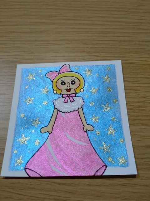 ハッチポッチステーション ファンアート 冬のお呼ばれダイヤさん