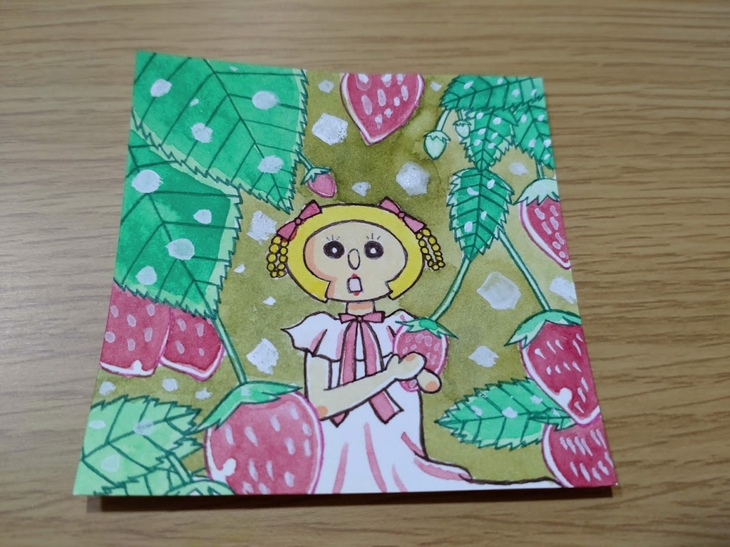 ハッチポッチステーション ファンアート いちごなダイヤさん