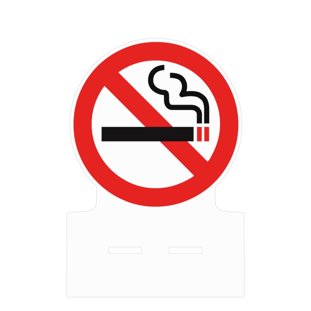 禁煙スマホスタンド