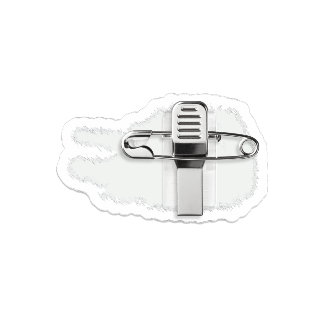 すやすやアクリルバッジ