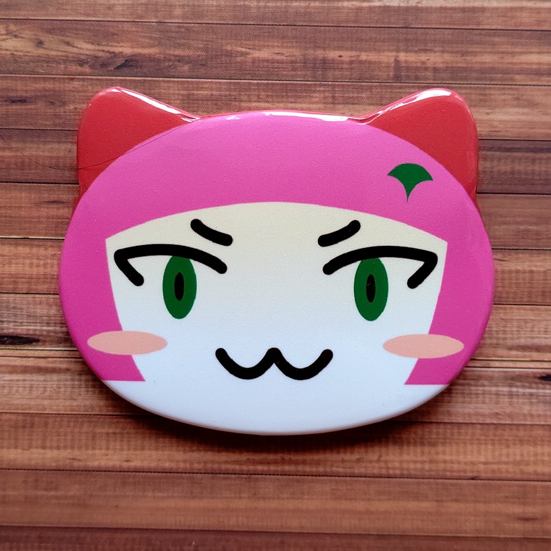 あーさん猫型缶バッジ