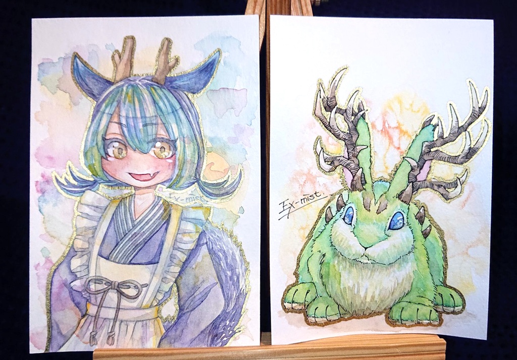 【一点物】手描きポストカード 各種