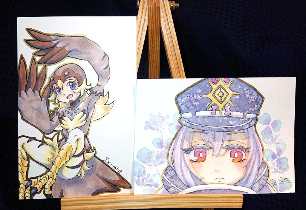 【一点物】手描きポストカード 各種