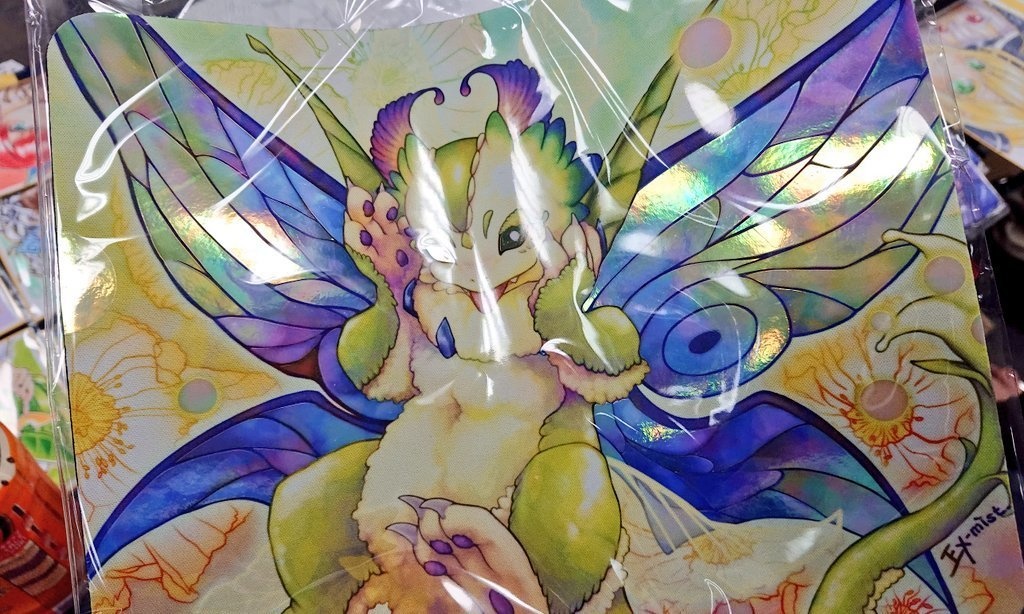 いたずら風のフィードラン マウスパッド