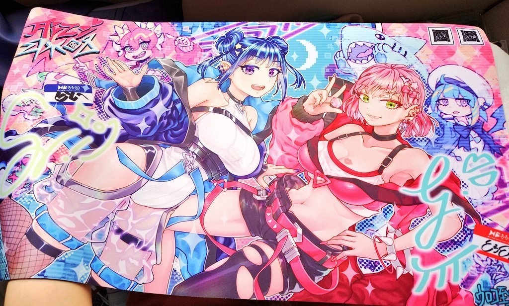 【ホロ】Evil☆Twins絵違いプレイマット