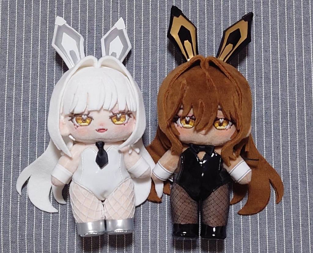 【一点物】ブラン&ノワールぬいぐるみ