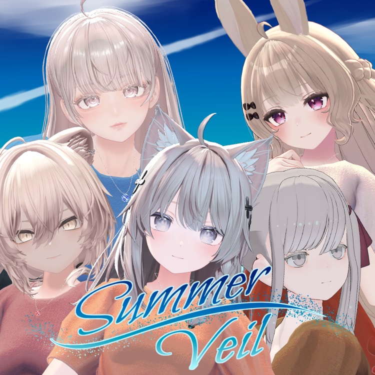 💎セール中💎【5アバター対応】Summer Veil