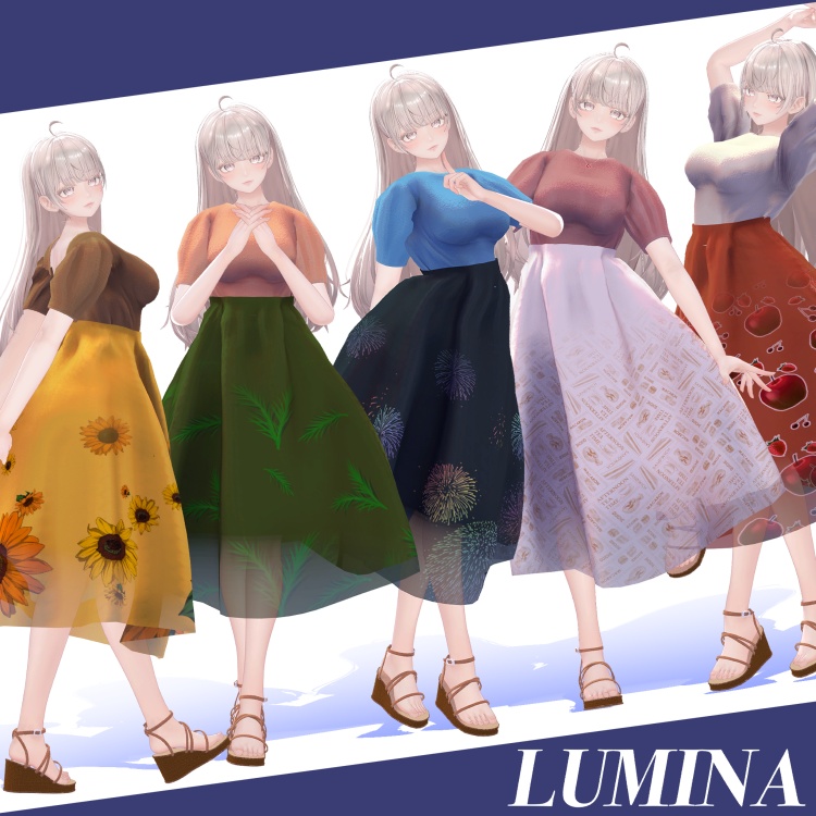 💎セール中💎【5アバター対応】Summer Veil