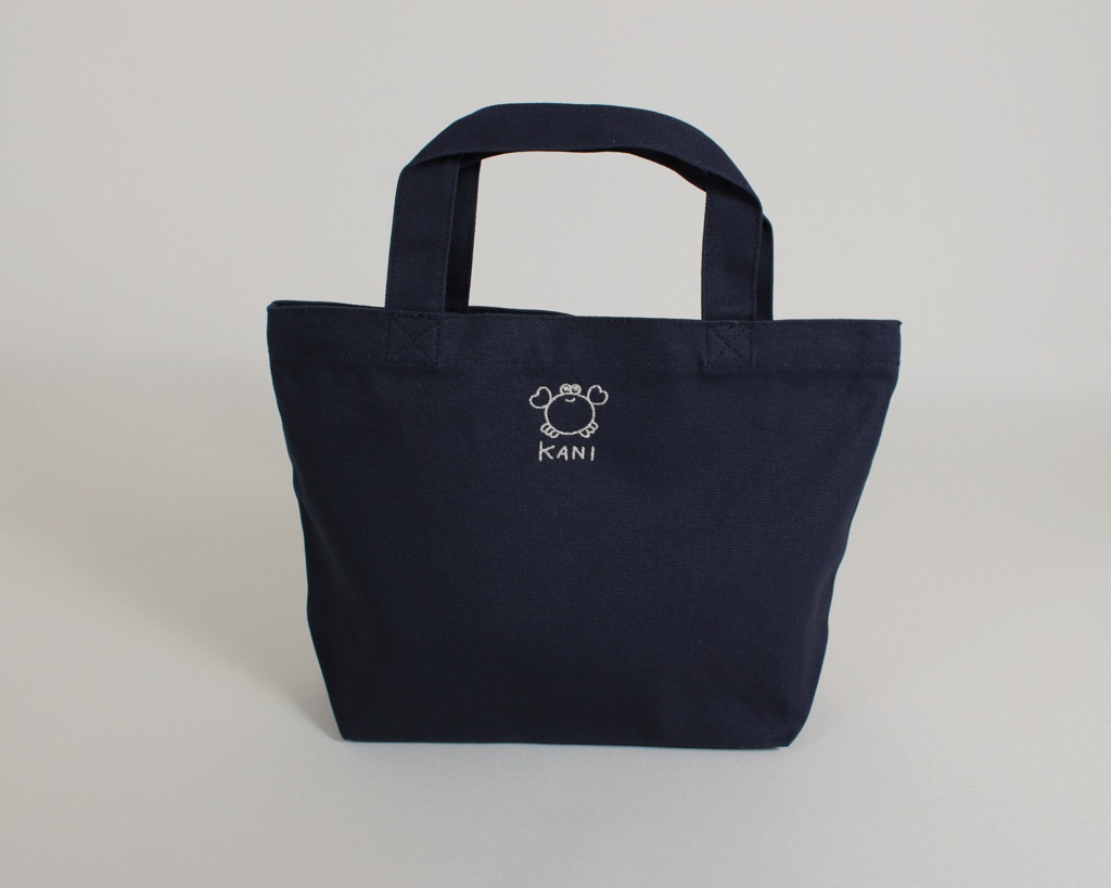 カニのミニトートバック