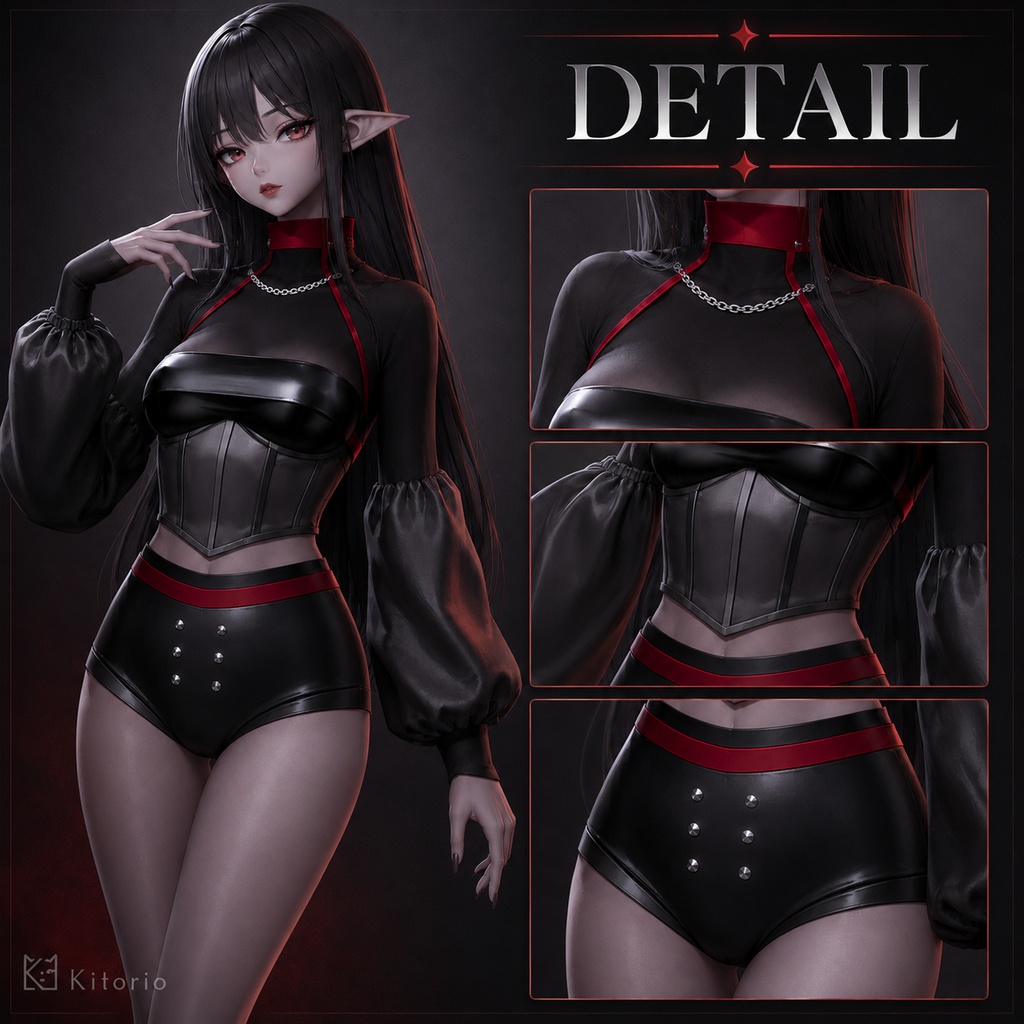 VRChat向け】Daevas Outfit|デイーヴァス アウトフィット