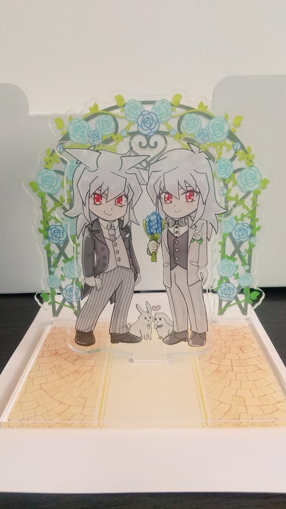 バク獏結婚式ぷちジオラマ