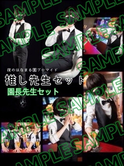 夜のはなまる園💋撮り下ろしブロマイド《推し先生セット》【6枚】