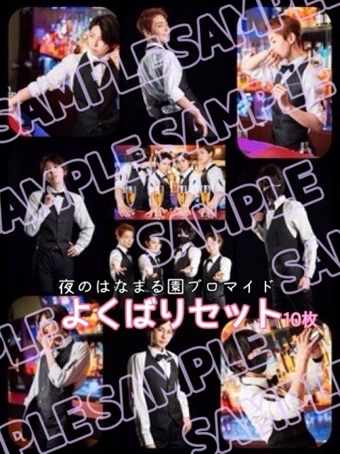 夜のはなまる園💋撮り下ろしブロマイド《よくばりセット》【10枚】