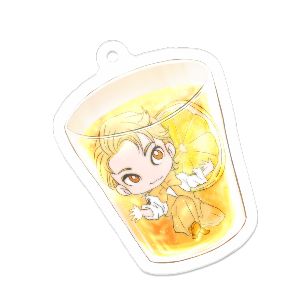 【アクリルキーホルダー】カクテル×先生《Ken》【夜のはなまる園】