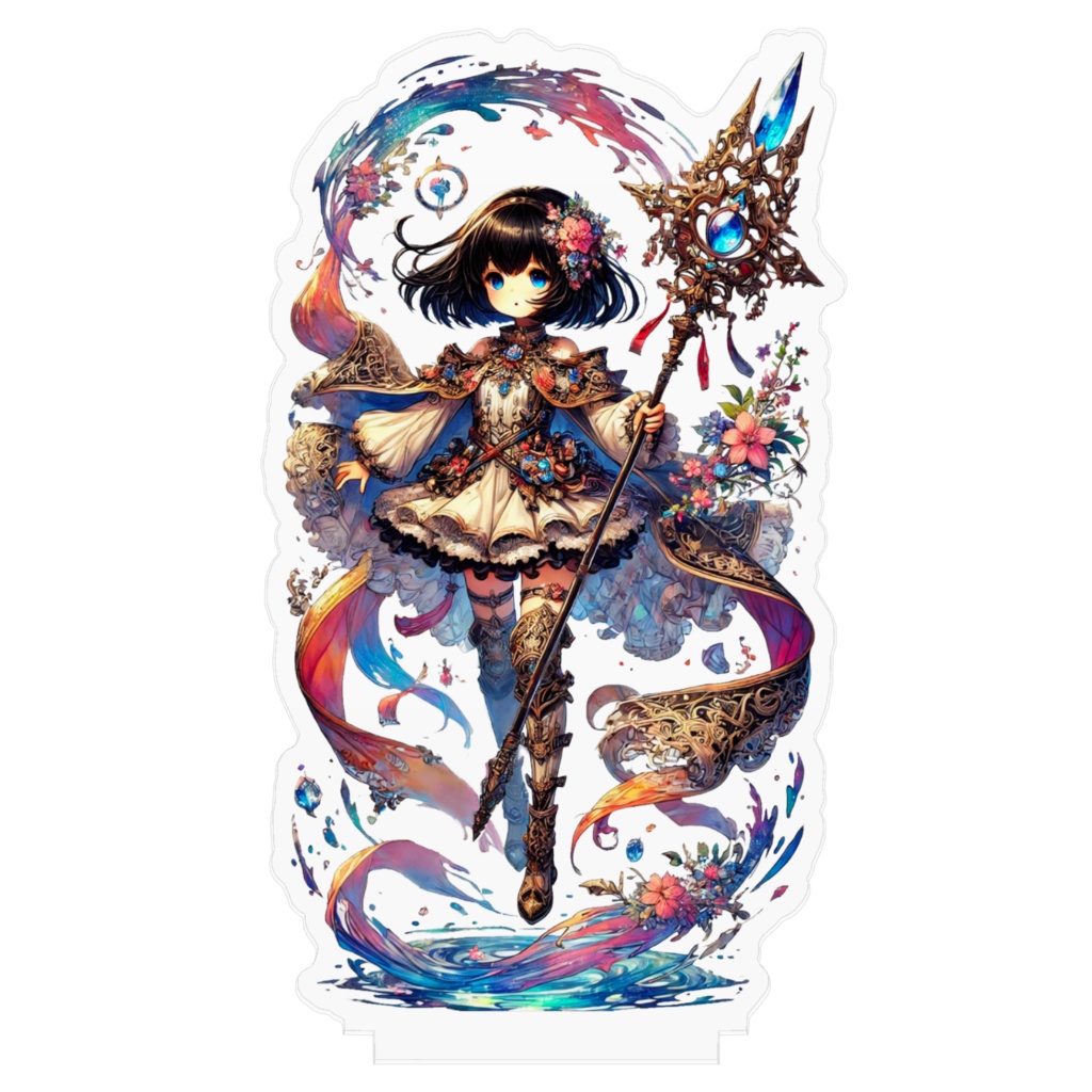 アクリルフィギュア「イチノちゃん 魔法使い」