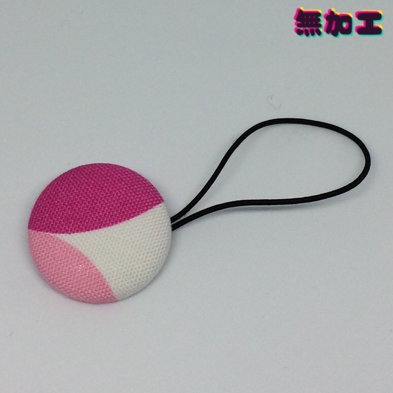 はぎれの发饰(ヘアポニー) ピンク系
