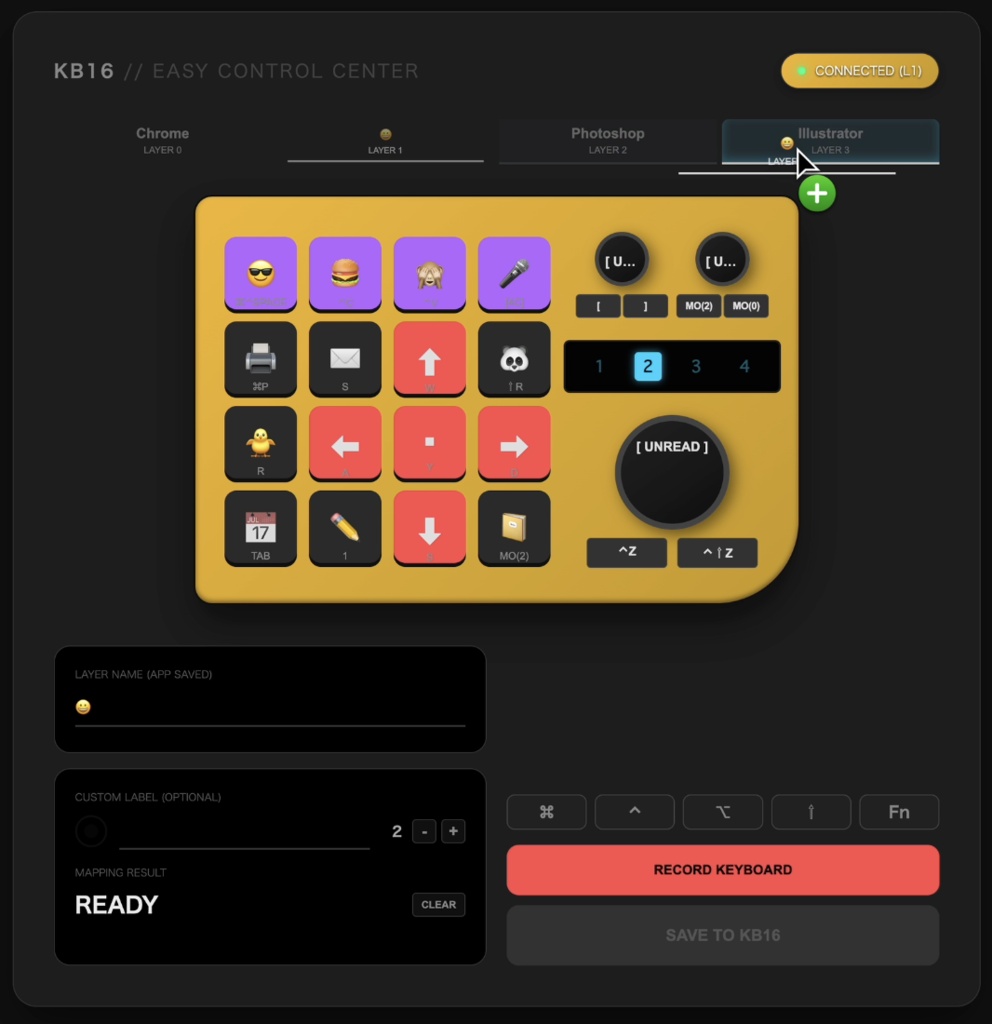 DOIO KB16 Easy Control Center