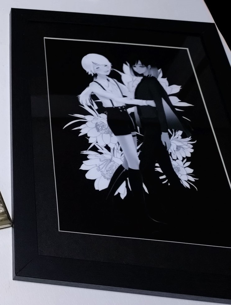 双子の暗殺者「決意」+ポストカード