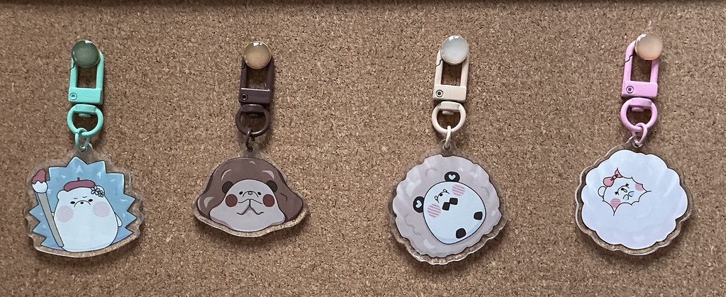 蓮家4兄妹アクリルキーホルダー