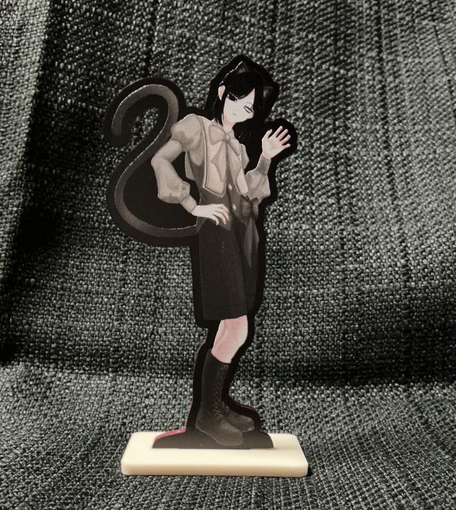 しっぽが『❤︎』になるアクスタ