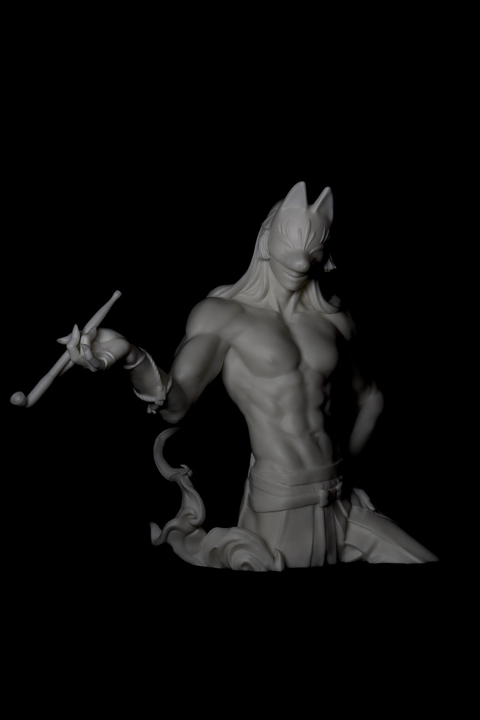 オリジナルガレージキット　狐面