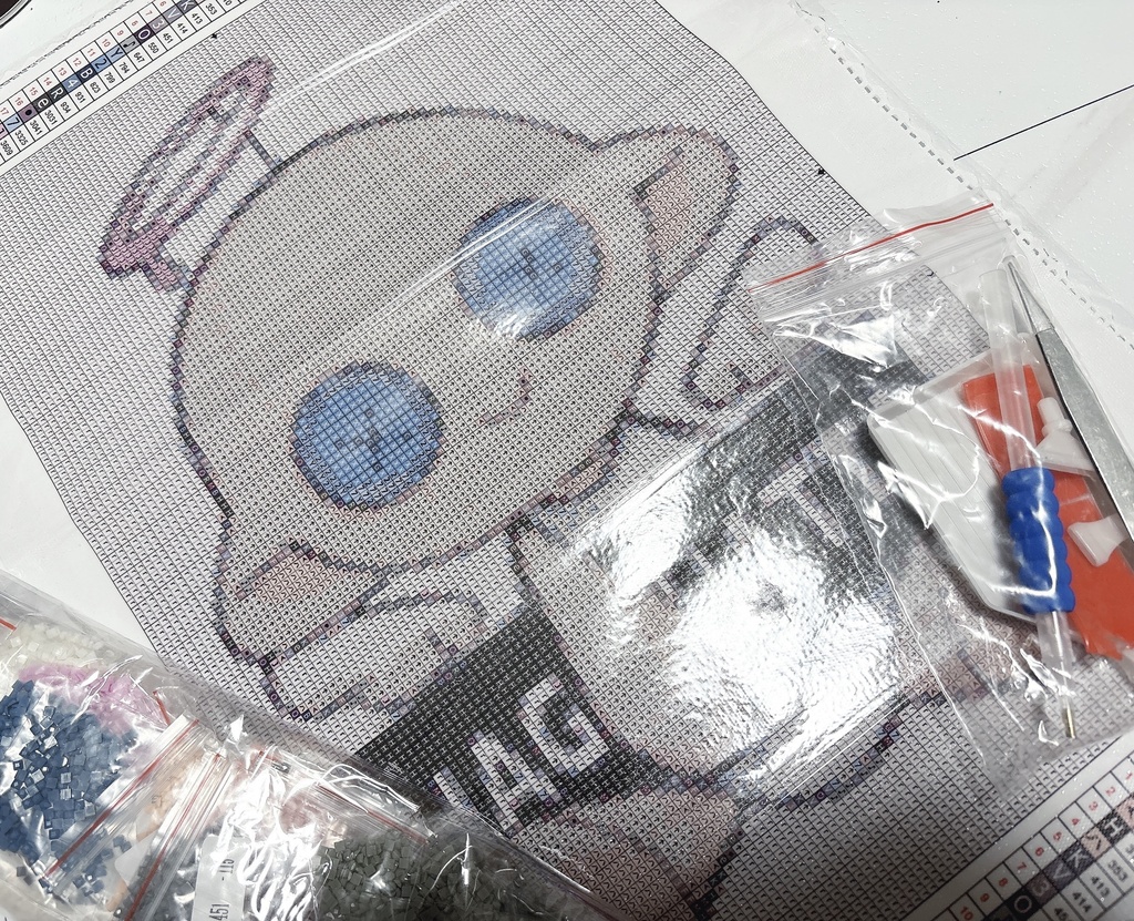 はげなーダイヤモンドアートキット