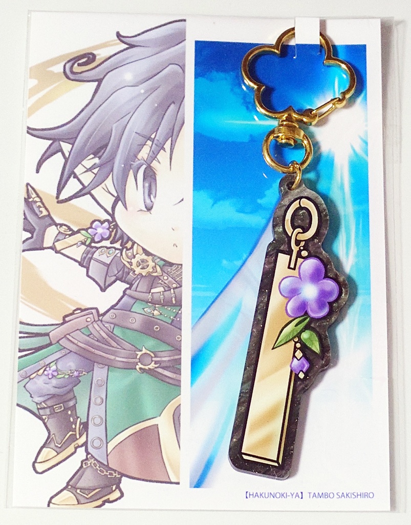 【あんしんBOOTHパック版】ノア=レス耳飾り風アクリルキーホルダー