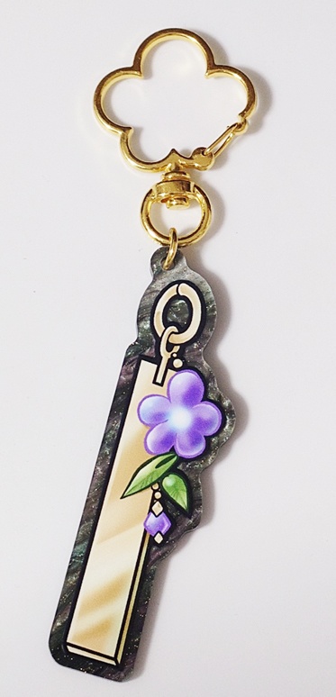 【あんしんBOOTHパック版】ノア=レス耳飾り風アクリルキーホルダー