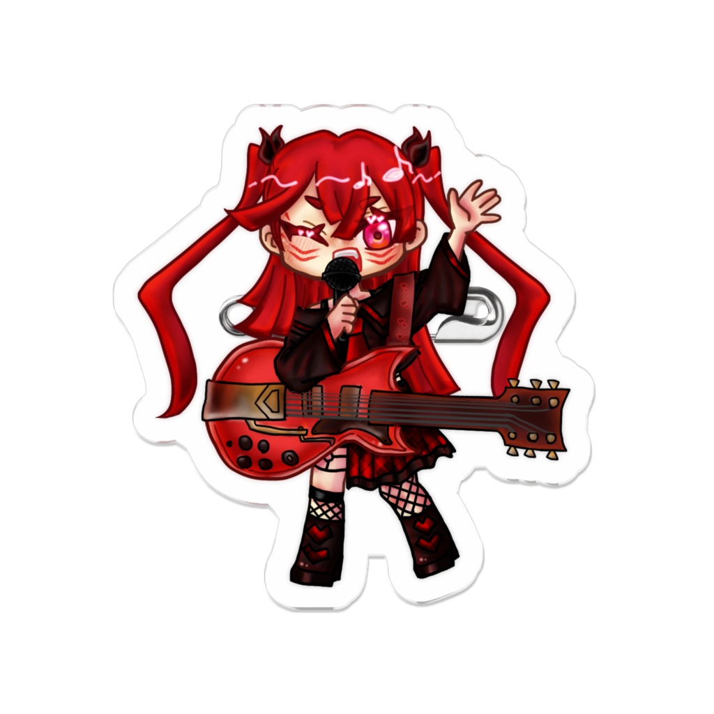 轟まだら　アクリルバッジ