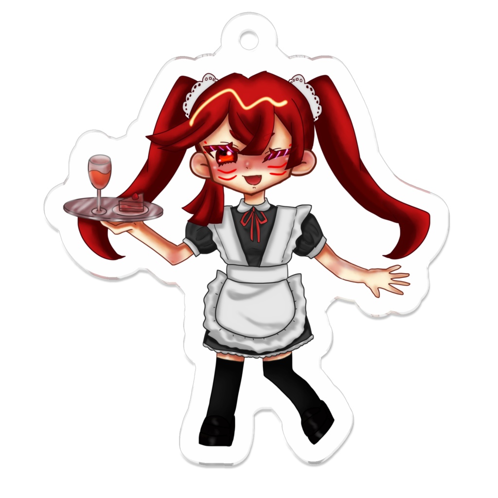 轟まだら アクキー【カフェ】