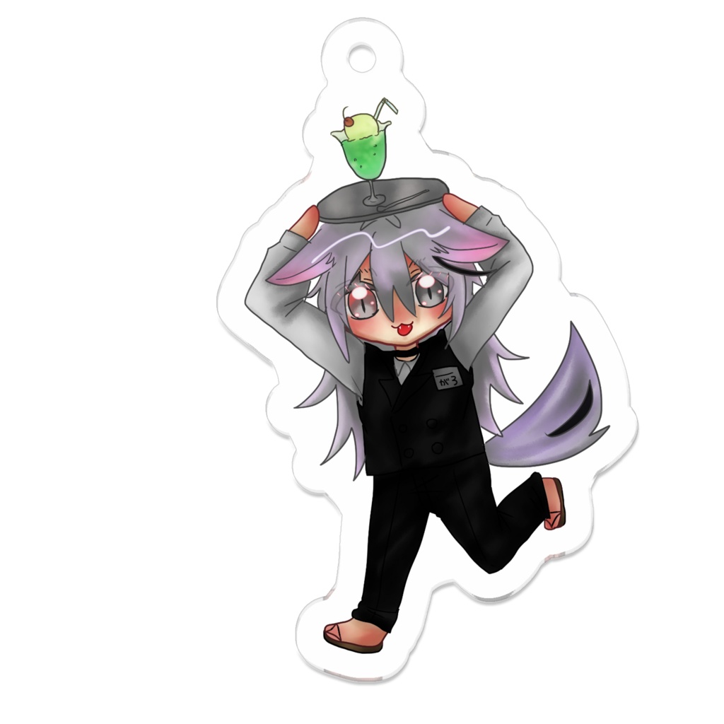 詠星牙狼 アクキー【カフェ】