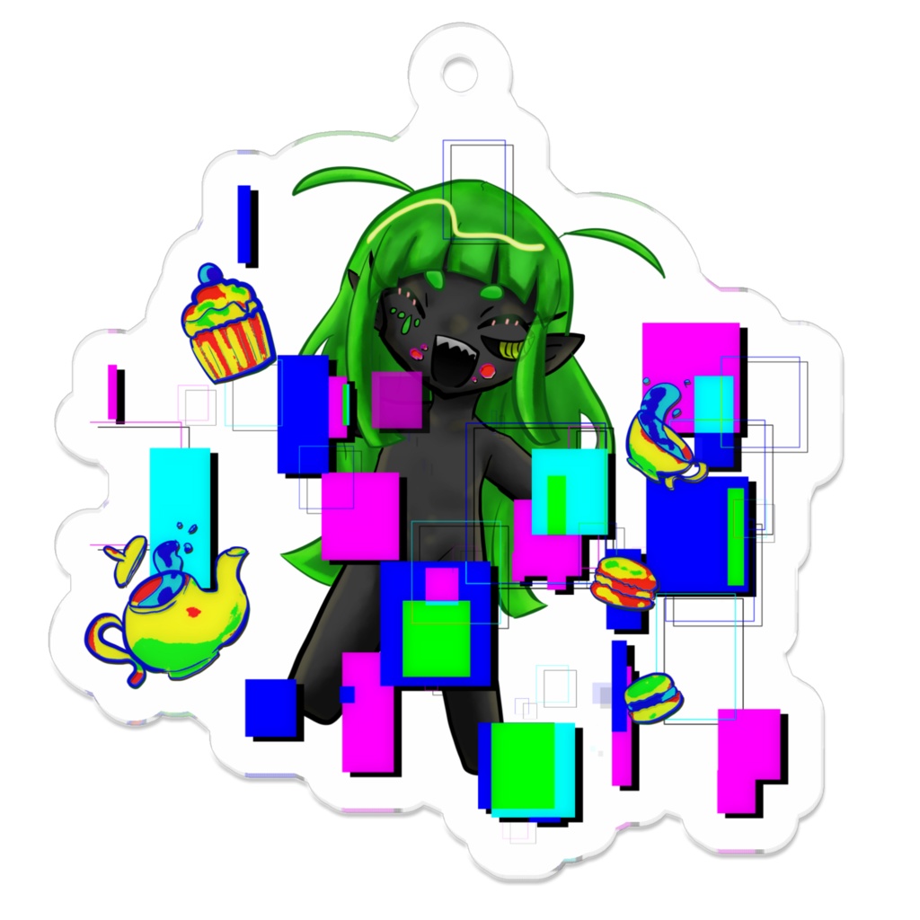 兒巳大米キバツ アクキー 【カフェ】