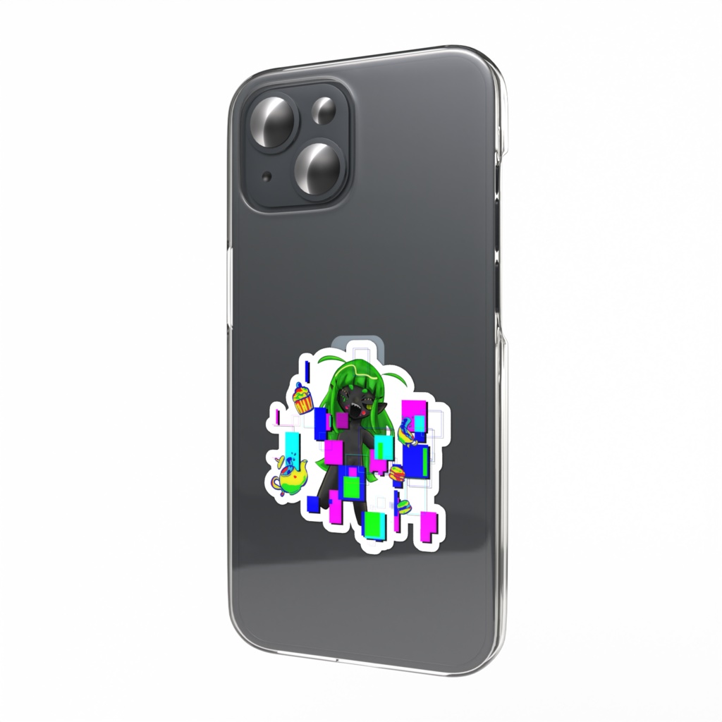 兒巳大米キバツ ステッカー【カフェ】