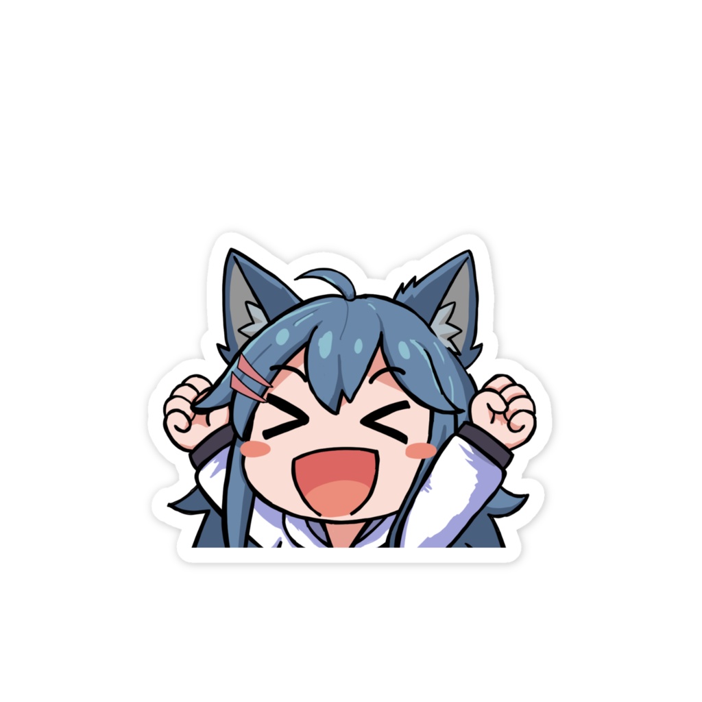 サキトちゃん超げんきスマホステッカー