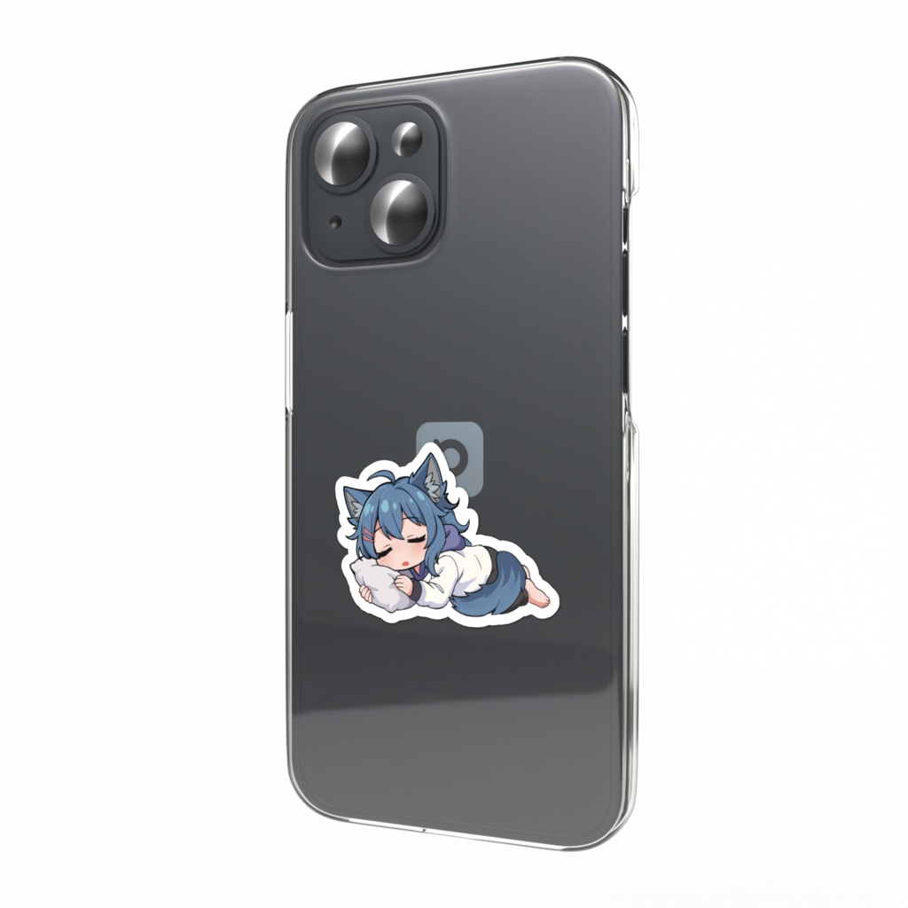 サキトちゃんすやすやステッカー 背景なし