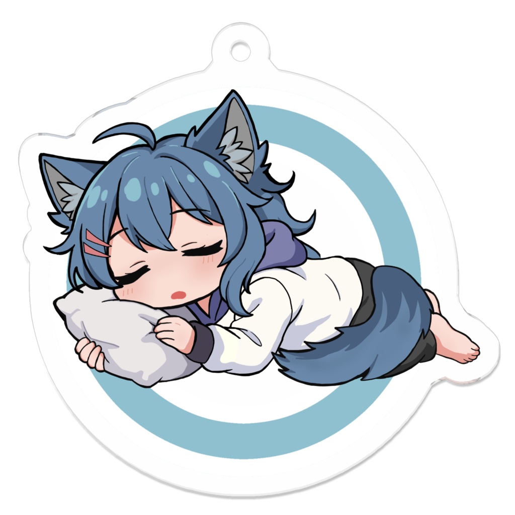 サキトちゃんすやすやアクリルキーホルダー