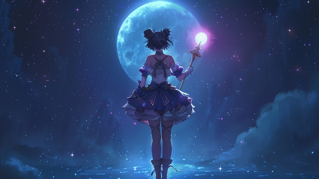 魔法少女が月夜を彩る疾走感がたまらないジャズ