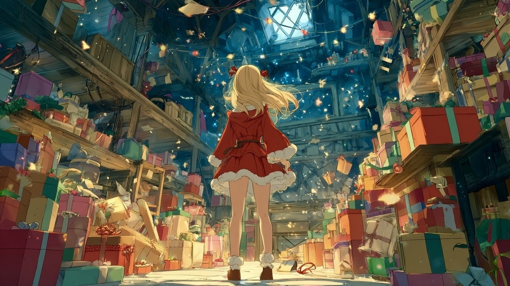 夜な夜なサンタのお手伝い