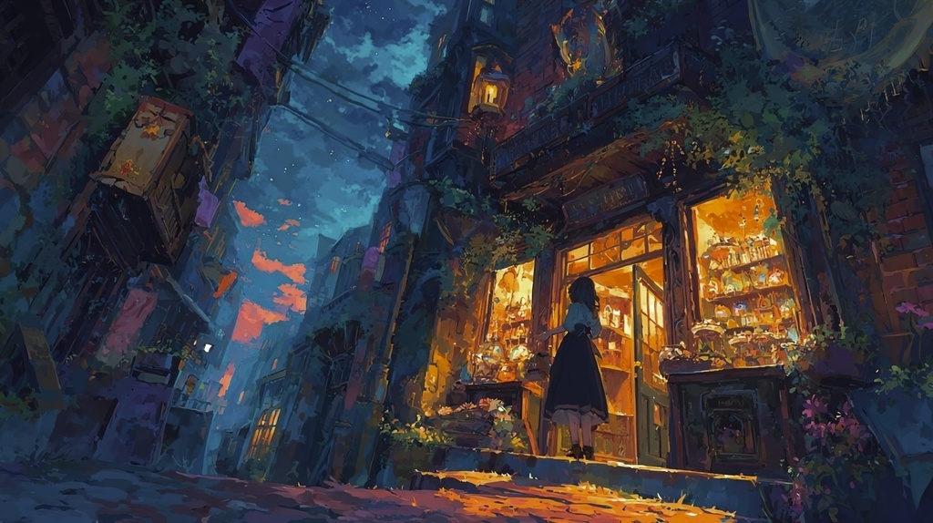 裏路地の魔法雑貨屋