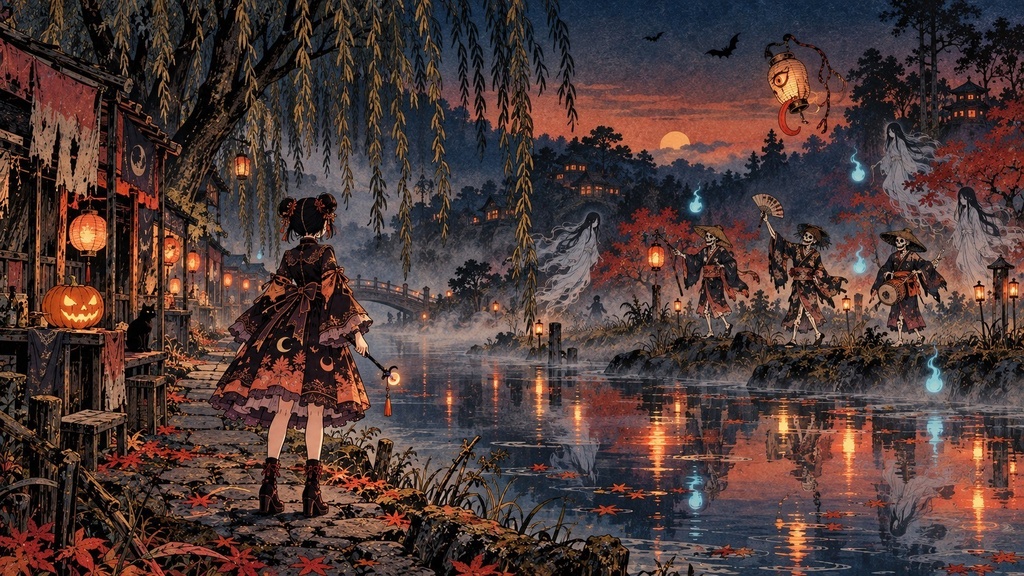 江戸にハロウィンがあったらこんな感じ?