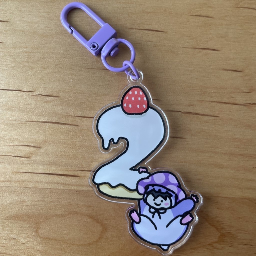 ハムナス2周年キーホルダー